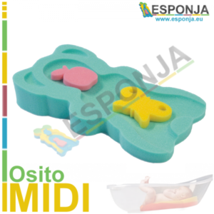 Almohadillas de baño en un solo color (rosa, Azul, Amarillo o Verde), ideadas para todas las bañeras, platos de ducha o soportes plásticos