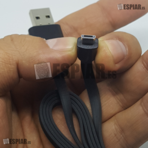 Micrófono gsm oculto dentro de un cable USB, escucha en tiempo real  vía tarjeta sim y alerta al detectar ruidos o sonidos, rango de acción de 20 a 30 metros cuadrados