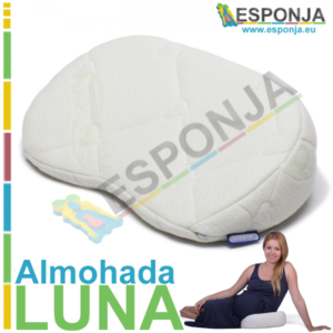 Almohada LUNA Ideada para utilizar debajo del vientre durante el embarazo