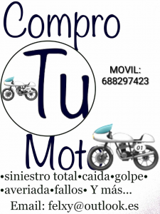 Mayor Comprador de Motos En España Y Catalunya.Compramos su Moto 688297423 accidentada,averiada,caida,golpe,siniestro,rota Y Mas
