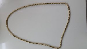 Collar de oro 18 quilates