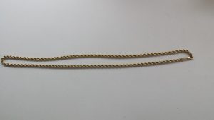 Collar de oro 18 quilates