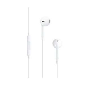 Apple md827zm/b earpods blancos auriculares con tapón anatómicos micrófono integrado jack 3.5mm alta calidad