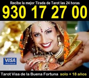 Tarot visa con los codigos correctos 9 euros los 30 minutos