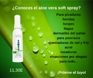 Aloe vera essens soft Spray