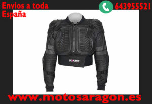 chaqueta protectora KIMO de cross Xtreme Negro