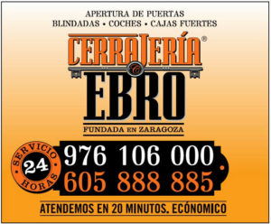 CERRAJERIA EBRO 24 HORAS Cerraeros económicos en Zaragoza