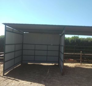 boxes exteriores y interiores para caballos