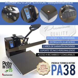 comprar nueva prensa termica 38×38 cm plancha transfer vinilo sublimacion OFERTA ESTES MES