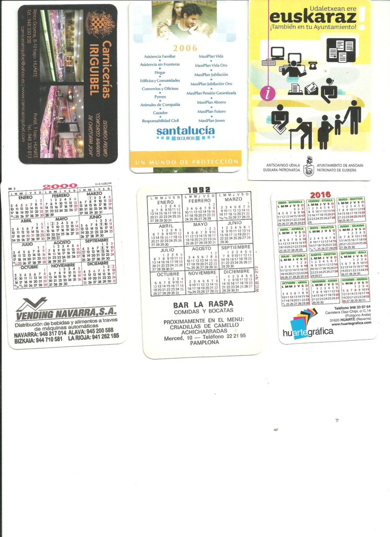 N3 (#ID:25062-25065-medium_large)  Calendarios de bolsillo de la categoria Calendarios y que se encuentra en Madrid, ﻿Nuevo, Consultar, con identificador unico - Resumen de imagenes, fotos, fotografias, fotogramas y medios visuales correspondientes al anuncio clasificado como #ID:25062