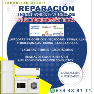 venta y reparacion de electrodomésticos