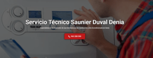 Servicio Técnico Saunier Duval Dénia 965217105
