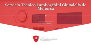 Servicio Técnico Lamborghini Ciutadella de Menorca 971727793