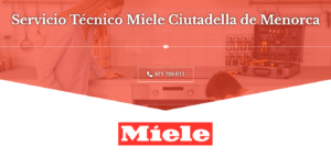 Servicio Técnico Miele Ciutadella de Menorca 971727793