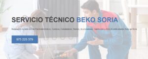 Servicio Técnico Beko Soria 975224471