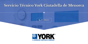 Servicio Técnico York Ciutadella de Menorca 971727793