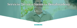 Servicio Técnico Siemens Benalmádena 952210452