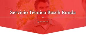 Servicio Técnico Bosch Ronda 952210452