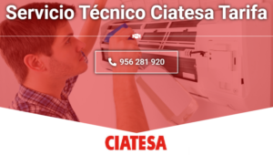 Servicio Técnico Ciatesa Tarifa  956271864