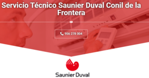 Servicio Técnico Saunier duval Conil de la Frontera  956271864