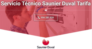 Servicio Técnico Saunier duval Tarifa  956271864