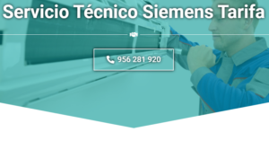 Servicio Técnico Siemens Tarifa  956271864