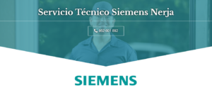 Servicio Técnico Siemens Nerja 952210452