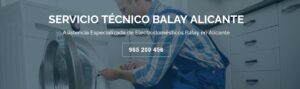 Servicio Técnico Balay Alicante 965217105