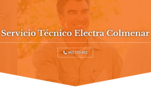 Servicio Tecnico Electra Colmenar 952210452