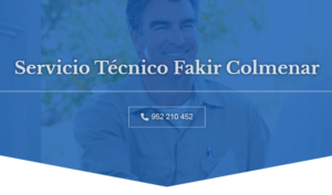 Servicio Tecnico Fakir Colmenar 952210452