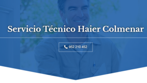 Servicio Tecnico Haier Colmenar 952210452
