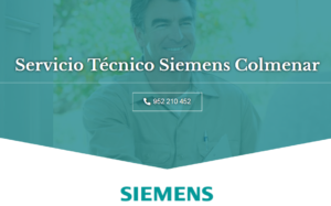 Servicio Tecnico Siemens Colmenar 952210452