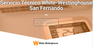 Servicio Técnico White-westinghouse San Fernando  956271864