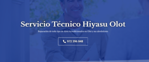 Servicio Técnico Hiyasu Olot 972396313