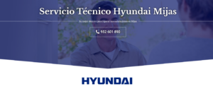 Servicio Técnico Hyundai Mijas 952210452