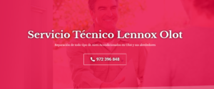 Servicio Técnico Lennox Olot 972396313