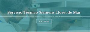 Servicio Técnico Siemens LLoret de Mar 972396313
