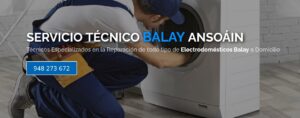 Servicio Técnico Balay Ansoáin 948262613