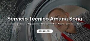 Servicio Técnico Amana Soria 975224471