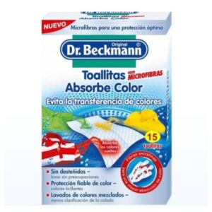 Dr. Beckmann Toallitas Absorbe Color para lavadora 15 Unidades