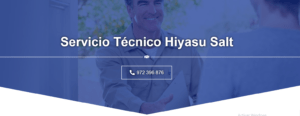 Servicio Técnico Hiyasu Salt 972396313