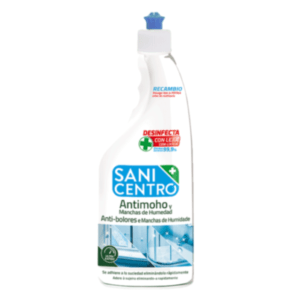 Sanicentro Desinfectante Antimoho y Manchas de Humedad Recambio 750 ml