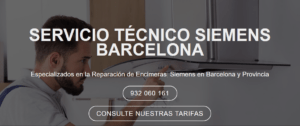 Servicio Técnico Siemens Barcelona Tlf. 934 242 687