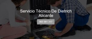 Servicio Técnico De Dietrich Alicante 965 217 105