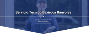 Servicio Técnico Baxiroca Banyoles 972396313