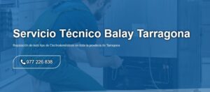 Servicio Técnico Balay Tarragona  977208381