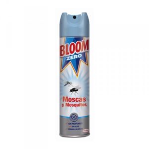 Bloom Zero insecticida mosquitos común tigre y moscas sin perfume y sin olor spray 400 ml