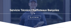 Servicio Técnico Chaffoteaux Banyoles 972396313