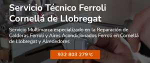 Servicio Técnico Ferroli Cornellá de Llobregat 934242687