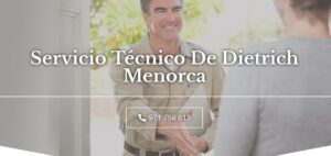 Servicio Técnico De Dietrich Menorca 971727793